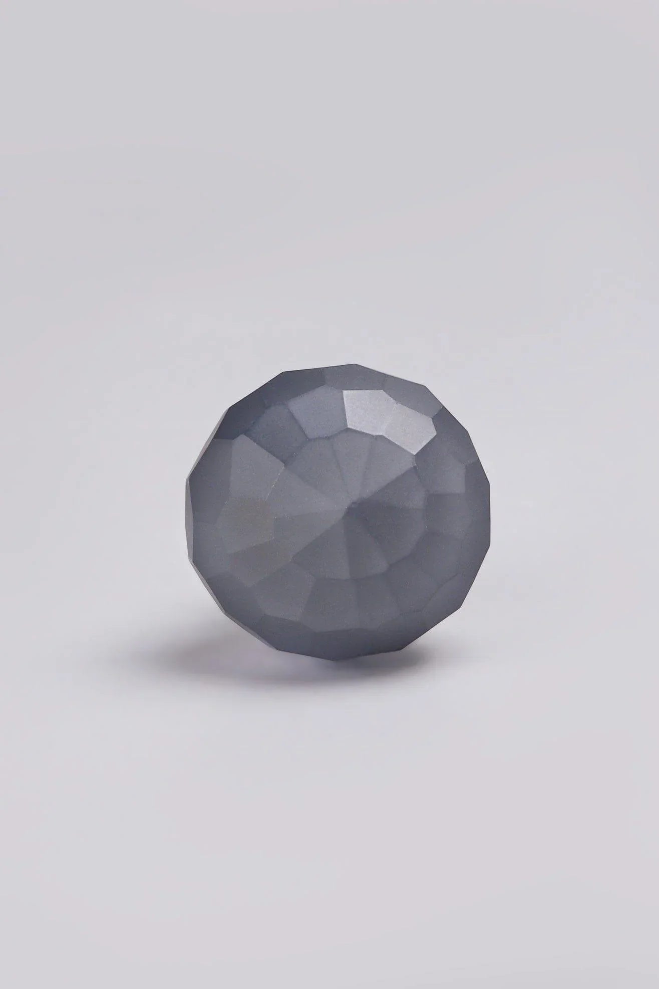 Diamond Honeycomb Matte Glass Cabinet Knob — close-up view, G Decor