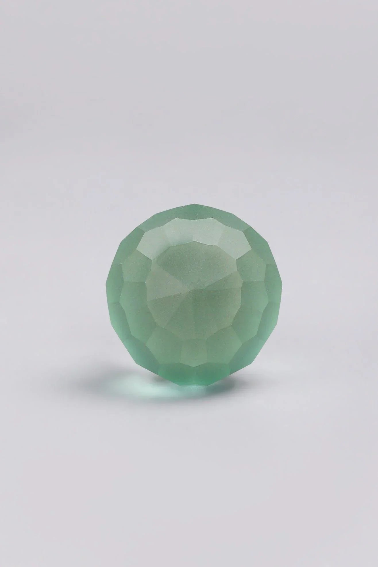 Diamond Honeycomb Matte Glass Cabinet Knob — lifestyle view, G Decor