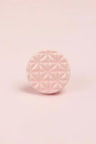 Divertido Hand-Painted Ceramic Cabinet Knob in Pastel — close-up view, G Decor