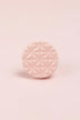 Divertido Hand-Painted Ceramic Cabinet Knob in Pastel — close-up view, G Decor