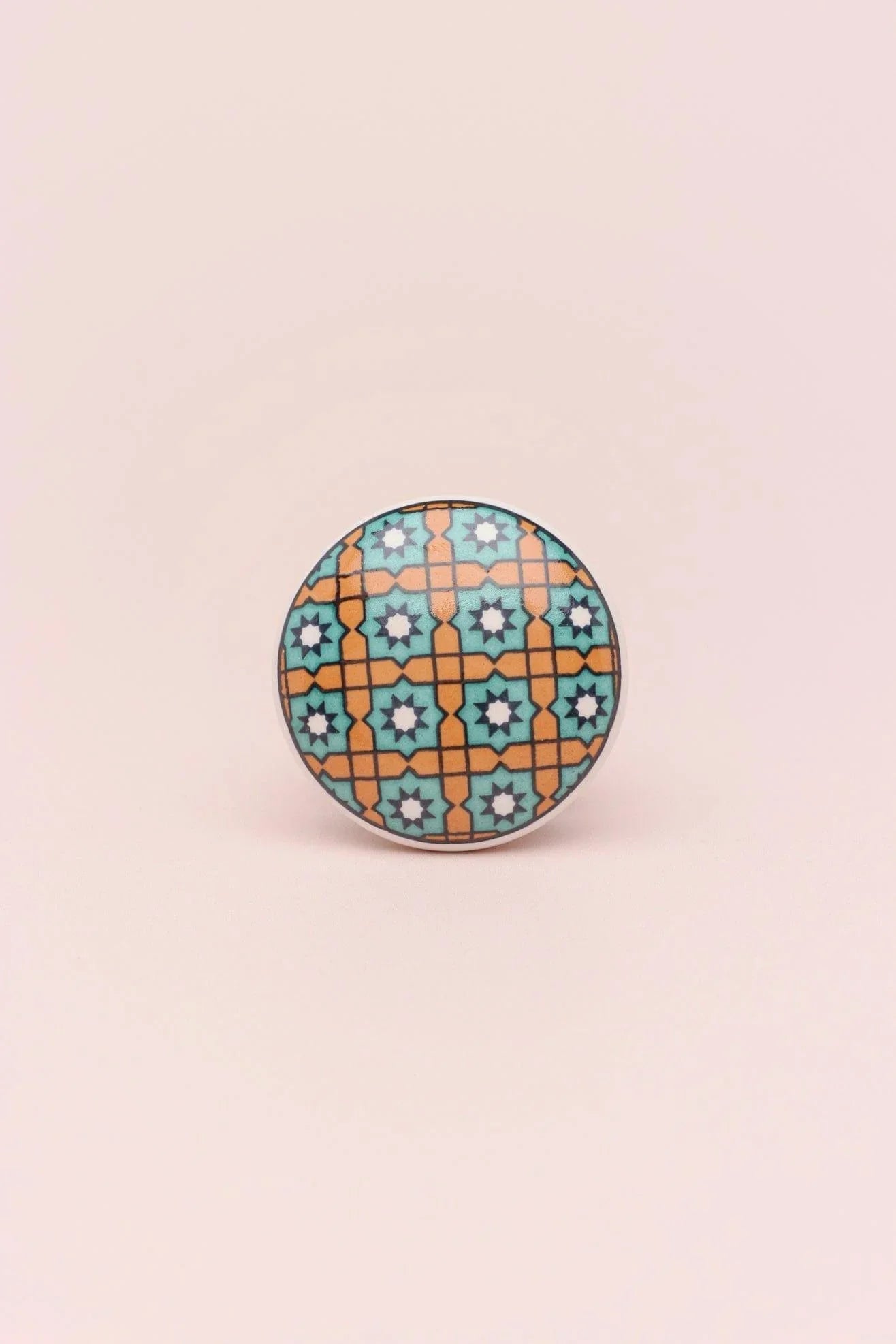 Divine Will Decorative Ceramic Cabinet Knob — alternate view, G Decor
