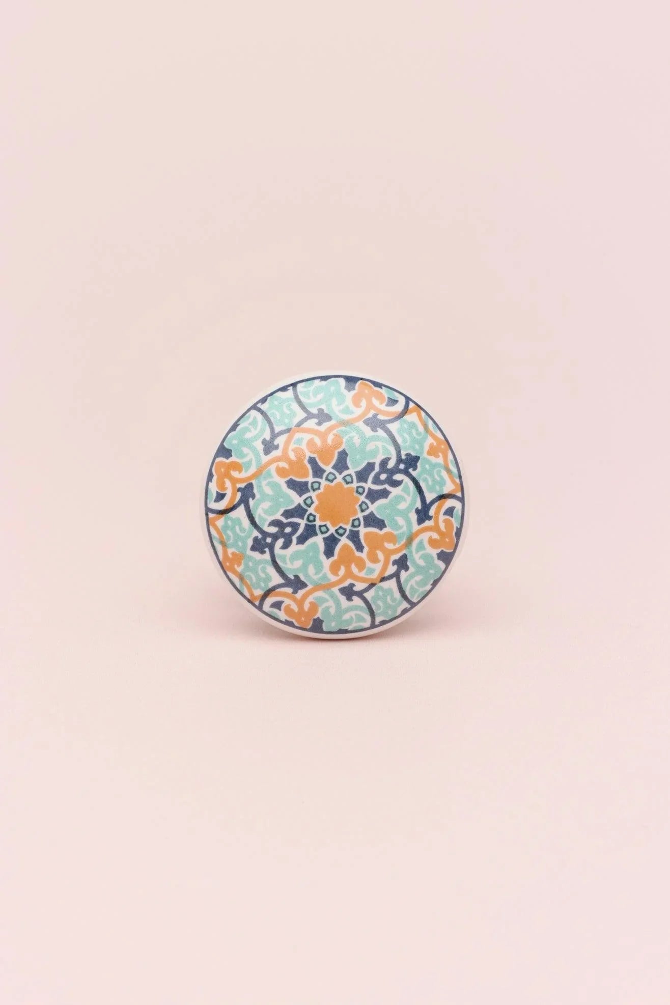 Divine Will Decorative Ceramic Cabinet Knob — close-up view, G Decor