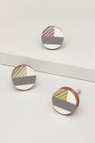 Eliseo Quad Tone Resin and Wood Door Knob Drawer Pull - G Decor