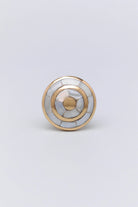 Elizabeth Mother of Pearl and Polished Brass Cabinet Knob Set — alternate view, G Decor