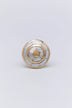Elizabeth Mother of Pearl and Polished Brass Cabinet Knob Set — alternate view, G Decor