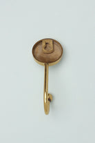 Elizabeth Mother of Pearl Wall Hook in Polished Brass — view 5, G Decor