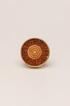 Eterna Brass and Wood Tree Cabinet Pull Knob — lifestyle view, G Decor