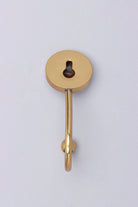 Étoile Bloom Mother of Pearl Wall Hook in Black and Gold with Brass — lifestyle view, G Decor