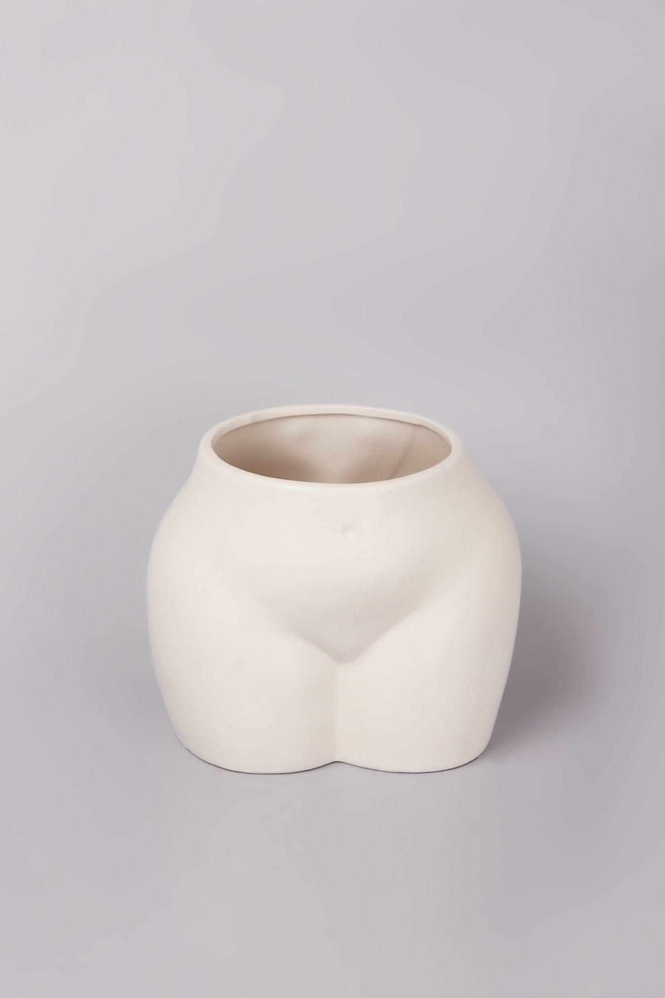 G Decor Freemale Body Shape Ceramic Vase