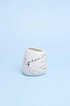 Lisbon Five-Piece Marble Effect Bathroom Accessory Set — lifestyle view, G Decor