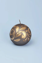Florentino Ornamental Ball Candle in Matte — alternate view, G Decor
