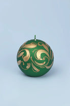 Florentino Ornamental Ball Candle in Matte — lifestyle view, G Decor