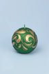 Florentino Ornamental Ball Candle in Matte — lifestyle view, G Decor