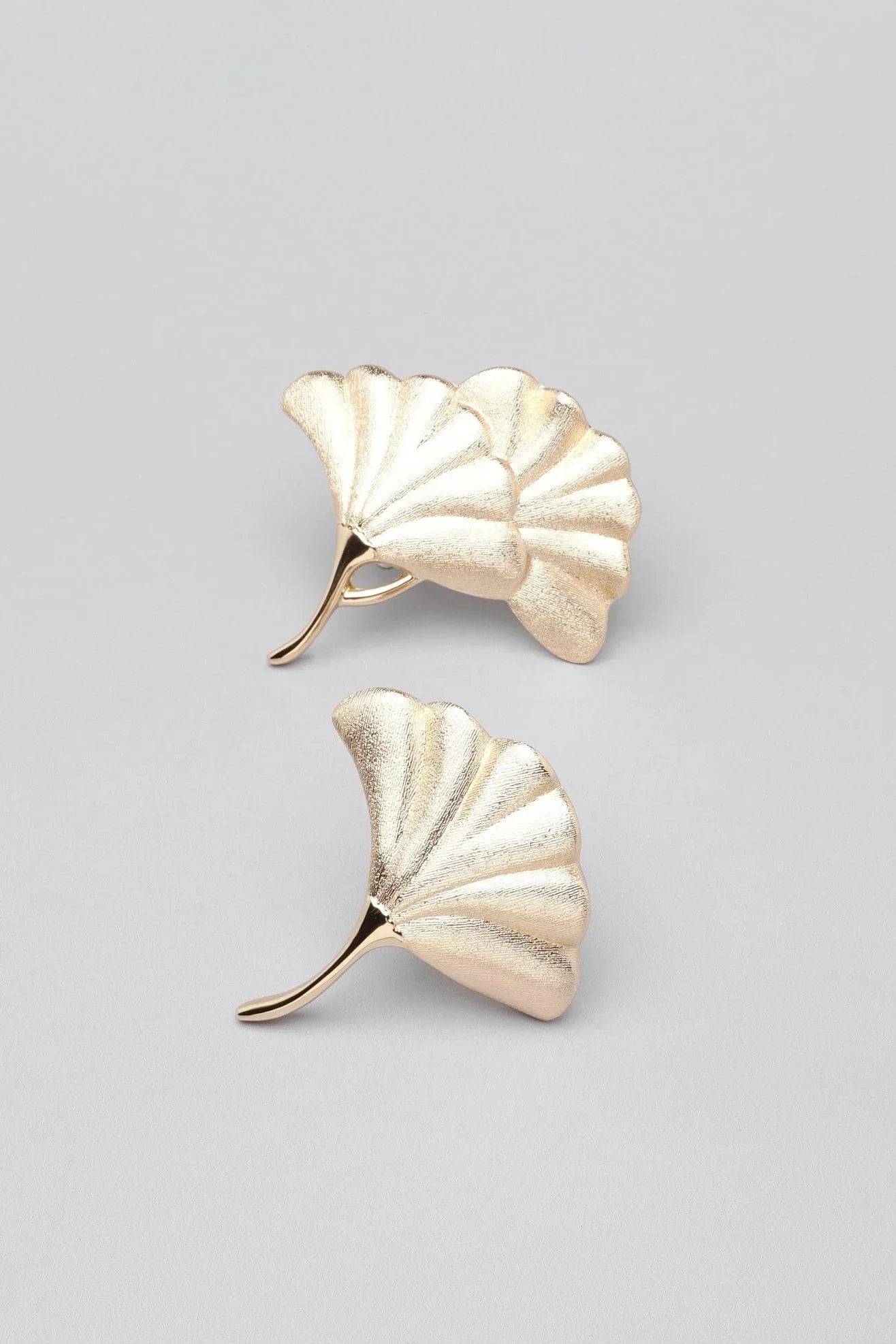 Boutons de porte en feuilles d'or