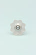 frosted-fjord-flower-melon-and-pastel-shades-glass-knob-g-decor-22114 - G Decor