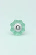 frosted-fjord-flower-melon-and-pastel-shades-glass-knob-g-decor-32634 - G Decor