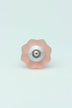 frosted-fjord-flower-melon-and-pastel-shades-glass-knob-g-decor-62460 - G Decor