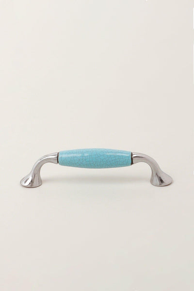 G Decor Cabinet Knobs & Handles Light Blue Crackle Ceramic Door Handles Cupboard Pulls Handles