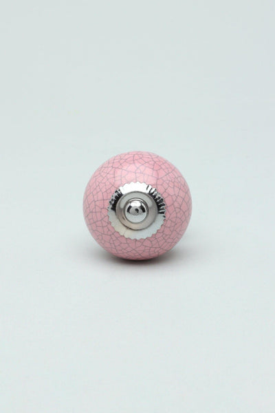 G Decor Cabinet Knobs & Handles Pink Crackle Ceramic Door Knobs Cupboard Pull Handles