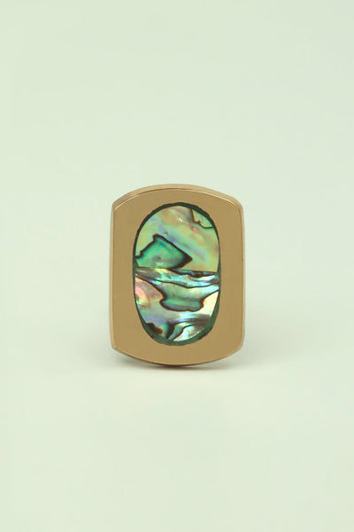 G Decor Cabinet Knobs & Handles Rectangle / Gold Mysterious Irregular Brass Door Knobs