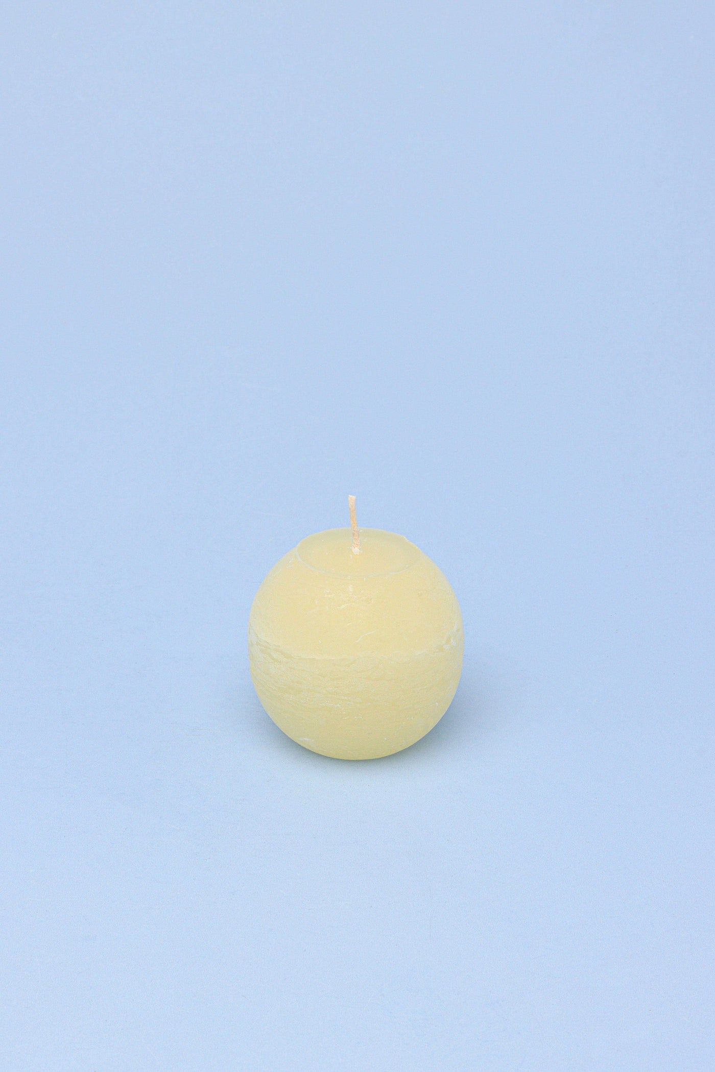 Gdecorstore Candles & Candle Holders Yellow / Small Georgia Ivory Ombre Sphere Ball Candles