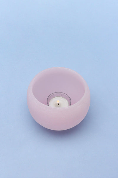 Gdecorstore Candles & Candle Holders Pink Georgia Pastel Ombre Sphere Wax Tealight Holder