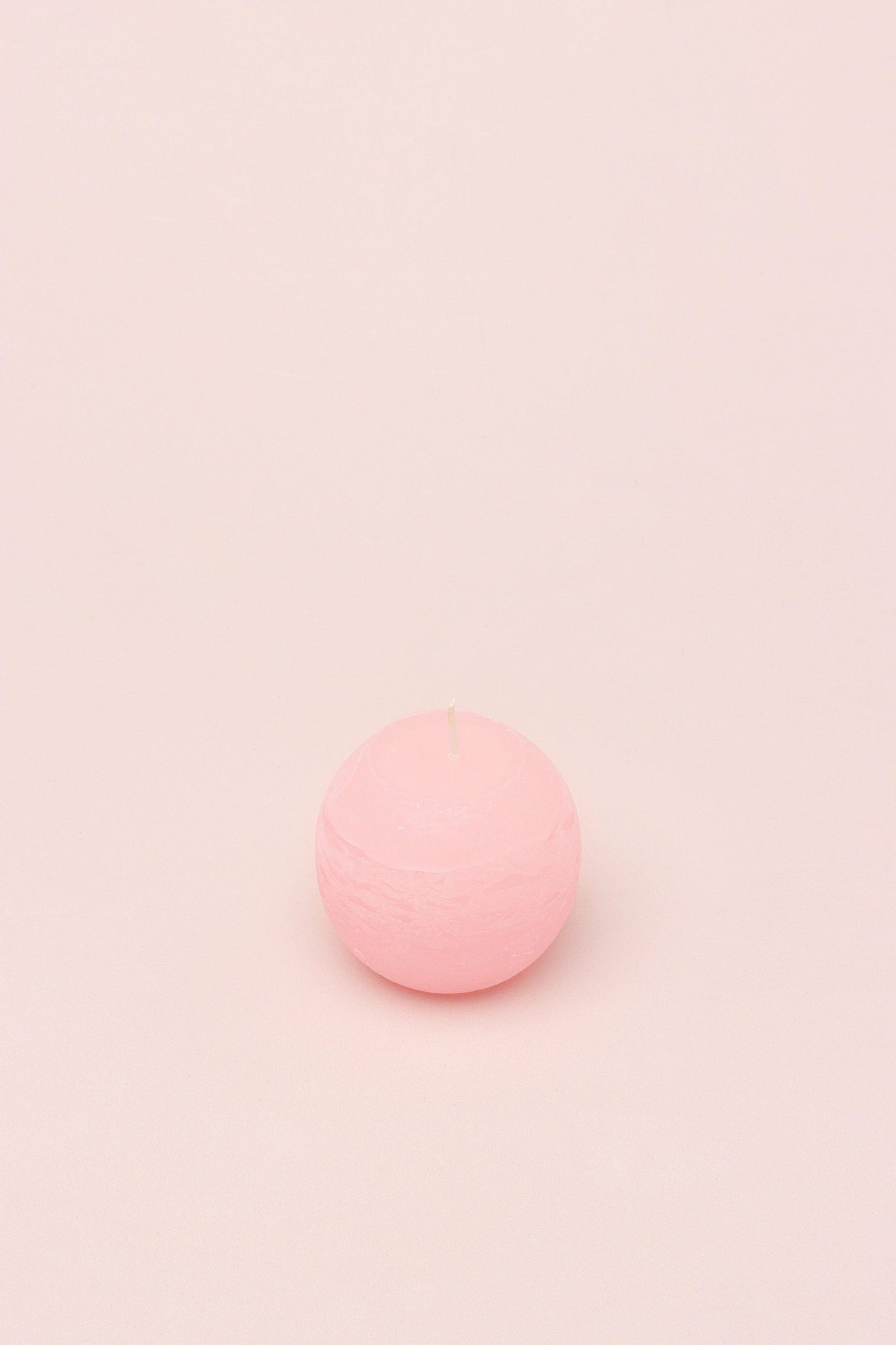 G Decor Candles Pink / Small Georgia Light Pink Ombre Sphere Ball Candles