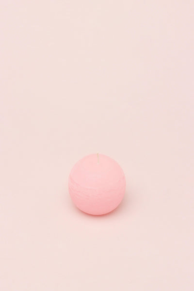 G Decor Candles Pink / Small Georgia Light Pink Ombre Sphere Ball Candles