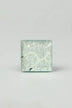 Gleem Luminous Crystal Square Glass Cabinet Knob — close-up view, G Decor