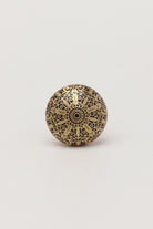 Golden Brass Monarchy Cabinet Knob — alternate view, G Decor