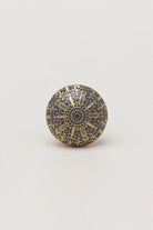 Golden Brass Monarchy Cabinet Knob — lifestyle view, G Decor