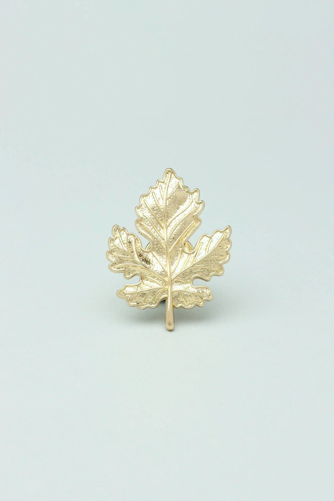 Golden Memories Maple Leaf Cabinet Pull Handle — lifestyle view, G Decor