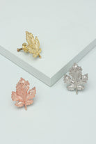 Golden Memories Maple Leaf Door Handle - G Decor