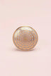 Golden Mystic Persian Ceramic Cabinet Knob — close-up view, G Decor