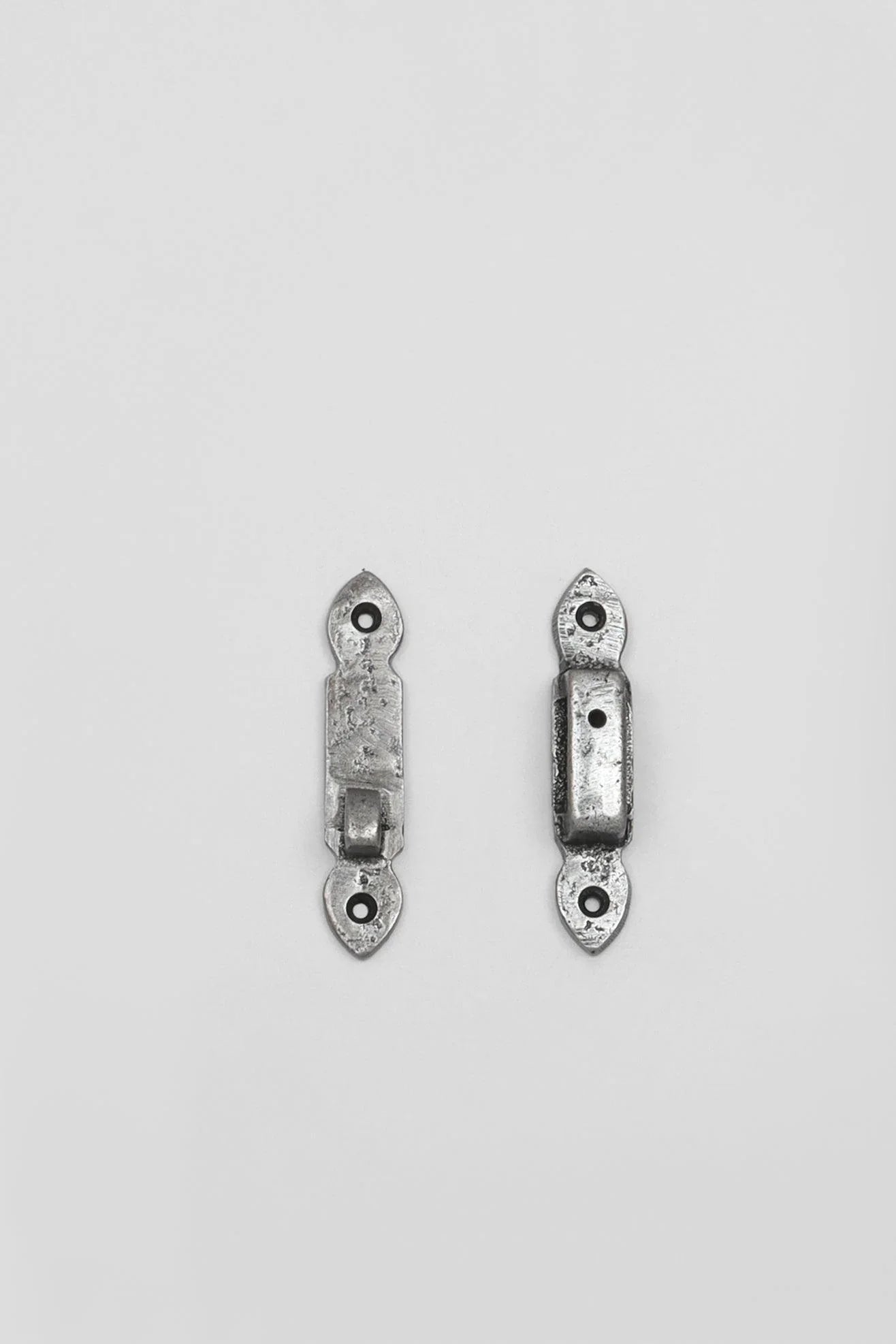 Gothic Heavy Pewter Thumb Door Latch — view 5, G Decor