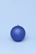 grace-alouette-indigo-blue-lacquered-pillar-and-ball-candles-g-decor-38039 - G Decor