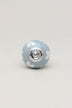Grey Fusion Hand-Painted Ceramic Cabinet Knob — close-up view, G Decor