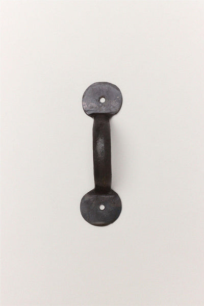 G Decor Door Knobs & Handles Beeswax Hand Forged Pull Handles Penny Cupboard Door Pull Handles 4"