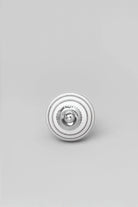 Striped Ceramic Cabinet Knob, Red Light Green Dark Grey — lifestyle view, G Decor