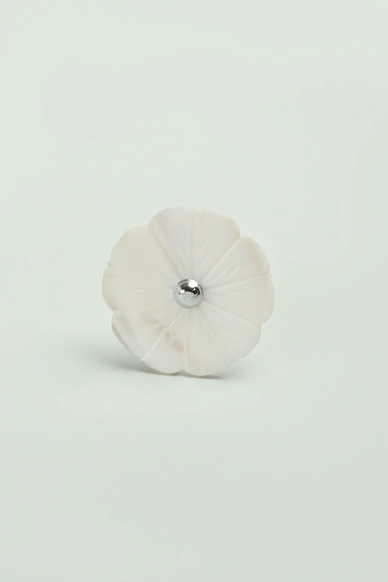 Blooming Mother of Pearl Cabinet Knob — alternate view, G Decor