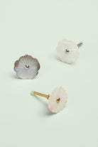 Handcrafted Blooming Elegance Mother of Pearl Door Knob - G Decor