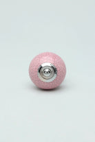 Crackle Ceramic Cabinet Knob in Bright Colours — lifestyle view, G Decor