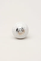 Crackle Ceramic Cabinet Knob in Pastel Colours — close-up view, G Decor