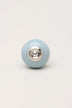 Crackle Ceramic Cabinet Knob in Pastel Colours — lifestyle view, G Decor