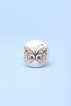 Golden Butterfly Graceful Ceramic Cabinet Knob — lifestyle view, G Decor