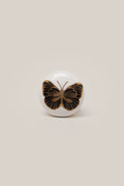 Golden Butterfly Radiant Ceramic Cabinet Knob — view 5, G Decor