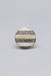 Oslo Horn Bone and Brass Cabinet Knob — close-up view, G Decor