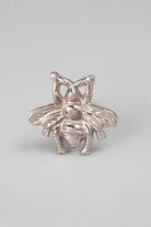 Queen Bee Cabinet Knob in Gold and Silver — close-up view, G Decor
