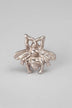 Queen Bee Cabinet Knob in Gold and Silver — close-up view, G Decor