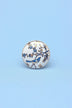 Singing Birds Ceramic Cabinet Knob in Pink and Blue — close-up view, G Decor